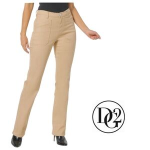 DG2 Classic Stretch Utility Pocket Bootcut Jeans Size 12 Casual